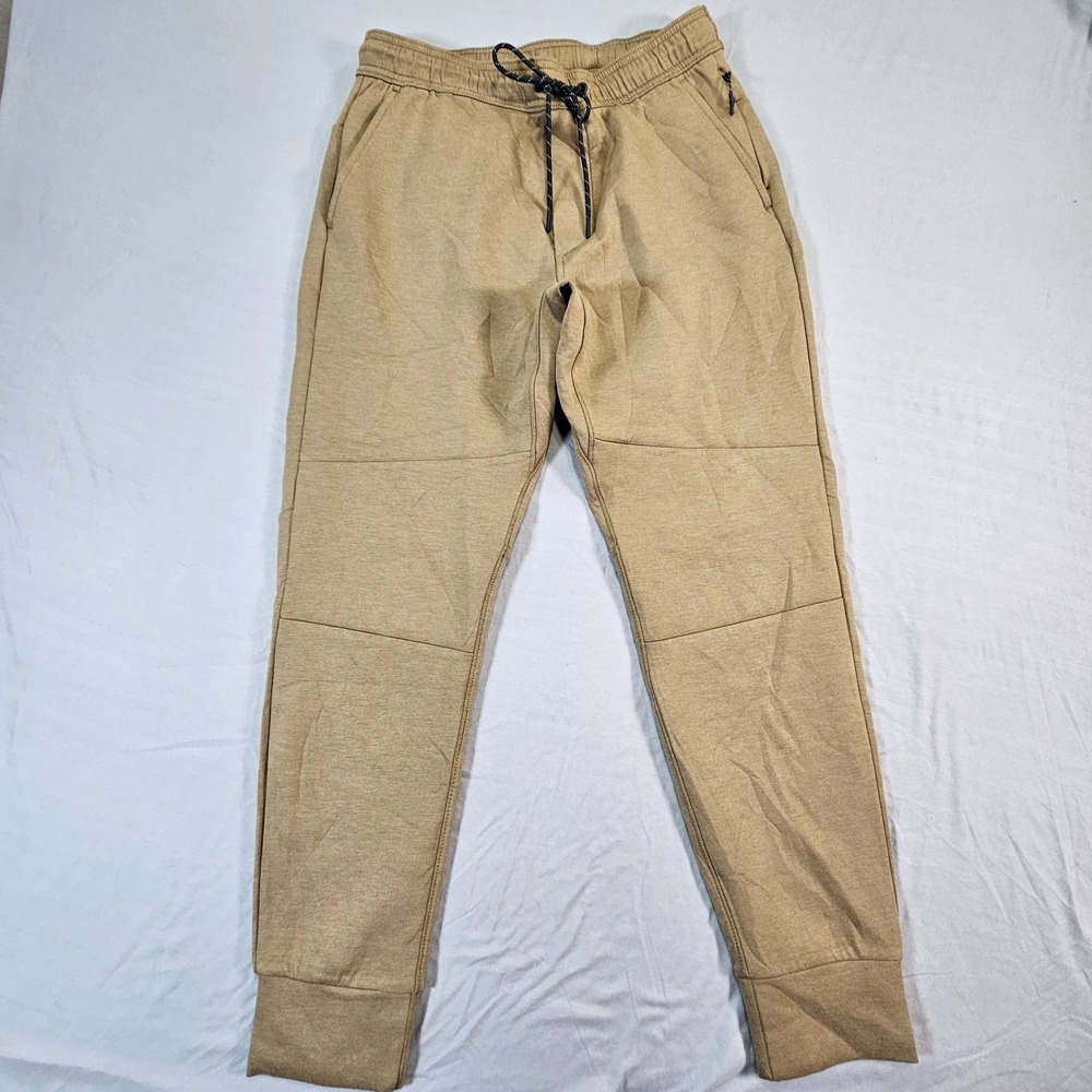 American Eagle Men's Sweatpants Medium  Active Flex  Jogger RN 54485 Khaki Beige